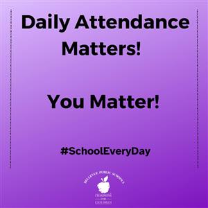  daily attendance matter, you matter